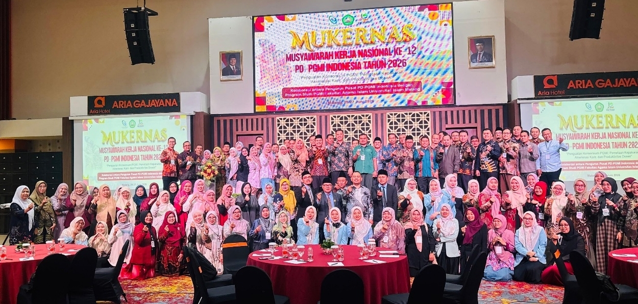 PGMI Perkuat Kualitas Pendidikan Dasar melalui Evaluasi Kurikulum pada  Mukernas Ke -12 PD-PGMI Indonesia 2026 di Malang