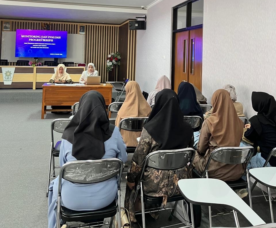 Prodi PGMI UIN Raden Mas Said Surakarta Lakukan Monitoring Progres Skripsi Mahasiswa Tingkat Akhir