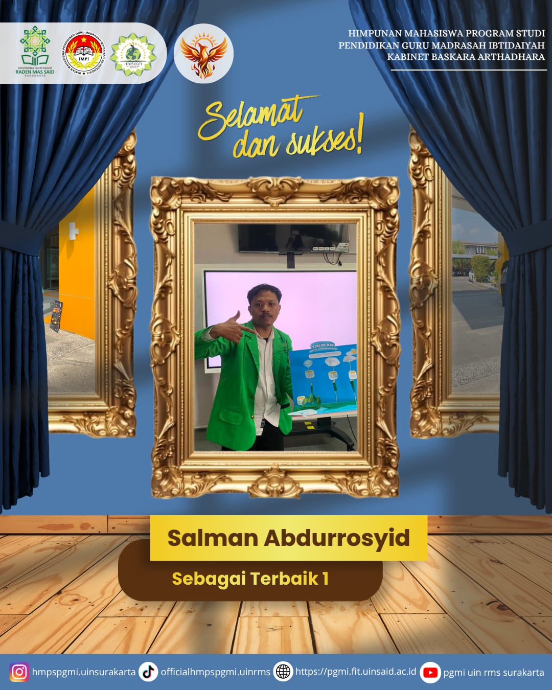 Mahasiswa PGMI Raih Terbaik 1 Lomba Microteaching Mahasiswa FORDETAK