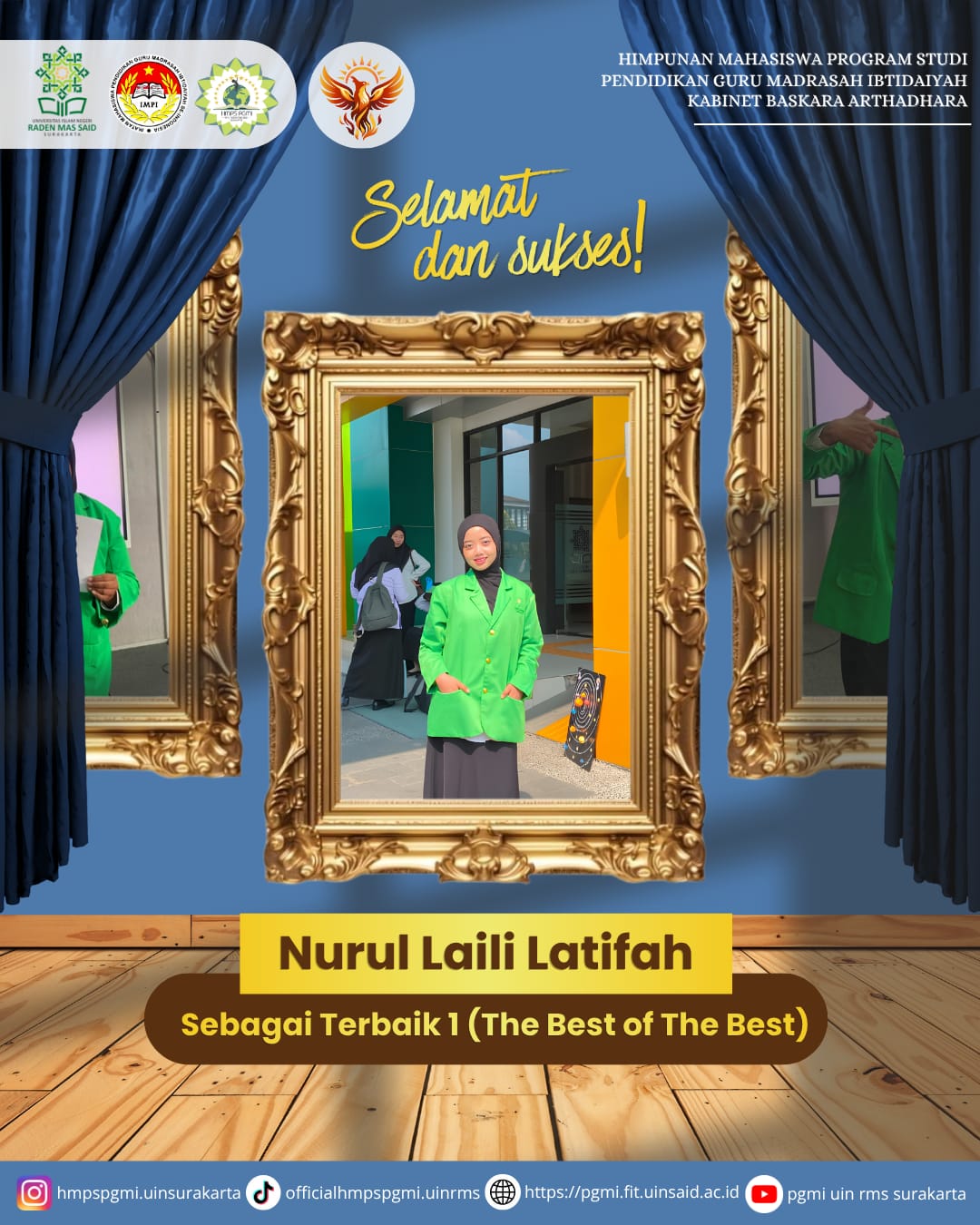 Mahasiswa PGMI Raih The Best of The Best Microteaching pada Lomba Ketarbiyahan FORDETAK